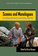 Scenes and monologues from Steinberg/ATCA new play award finalists, 2008-2012 /