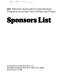 Sponsors list : 606 national organizations that sponsor programs involving fiction writers and poets /