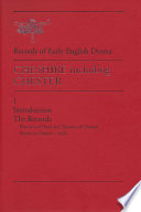 Records of early English drama.