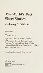 The World's best short stories : anthology & criticism /