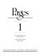 Pages : the world of books, writers, and writing /