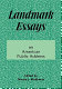Landmark essays on American public address /