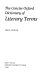 The concise Oxford dictionary of literary terms /