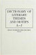 Dictionary of literary themes and motifs /