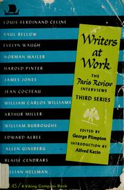 Writers at work : the Paris review interviews : third series  /
