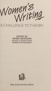 Women's writing : a challenge to theory /