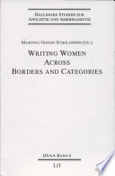 Writing women across borders and categories /