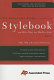 Stylebook and briefing on media law /