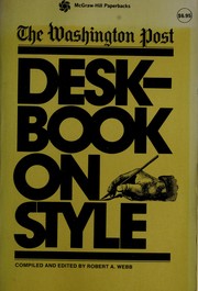 The Washington post deskbook on style /