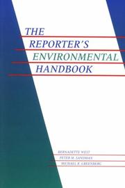 The reporter's environmental handbook /