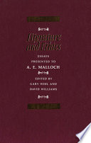 Literature and ethics : essays presented to A.E. Malloch /