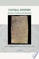 Cultural repertoires : structure, function, and dynamics /