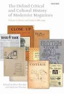 The Oxford critical and cultural history of modernist magazines /