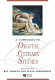 A companion to digital literary studies /