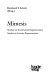 Mimesis : Studien zur literarischen Repräsentation = Studies on literary representation /