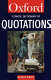 The concise Oxford dictionary of quotations /