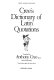 Cree's Dictionary of Latin quotations /