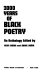 3000 years of black poetry : an anthology /