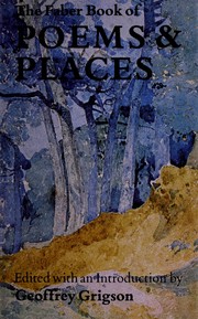 The Faber book of poems and places /