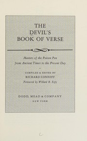 The Devil's book of verse : masters of the poison pen from ancient times to the present day /