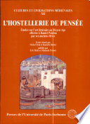 L'hostellerie de pensée : études sur l'art littéraire au Moyen Age offertes à Daniel Poirion par ses anciens élèves /