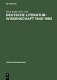 Deutsche Literaturwissenschaft 1945-1965 : Fallstudien zu Institutionen, Diskursen, Personen /