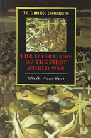 The Cambridge companion to the literature of the First World War /