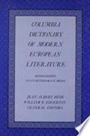 Columbia dictionary of modern European literature /