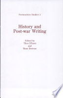 History and post-war writing /