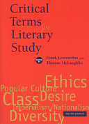 Critical terms for literary study /