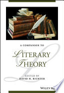 A companion to literary theory /