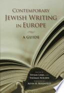 Contemporary Jewish writing in Europe : a guide /