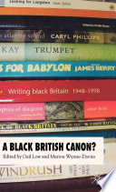A Black British Canon? /