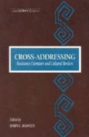 Cross-addressing : resistance literature and cultural borders /