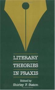 Literary theories in praxis /