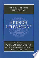 The Cambridge history of French literature /
