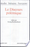 Le Discours polemique : aspects theoriques et interpretations /