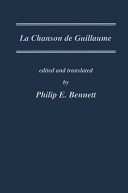 La chanson de Guillaume : (la chançun de Willame) /