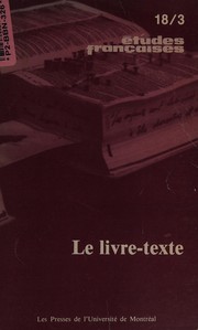 Le Livre-texte.