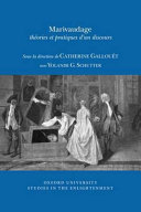 Marivaudage : théories et pratiques d'un discours /