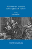 Medicine and narration in the eighteenth century /