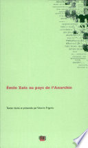 Emile Zola au pays de l'Anarchie /