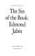 The Sin of the book, Edmond Jabes /