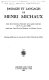 Passages et langages de Henri Michaux : actes de la troisième "Rencontre sur la poésie moderne" (E.N.S., juin 1986) /
