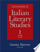 Encyclopedia of Italian literary studies /