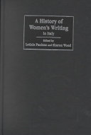 A history of women's writing in Italy /