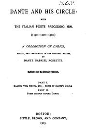 The Early Italian poets /