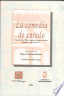 La comedia de enredo : actas de las XX Jornadas de Teatro Clásico (1997), Almagro, 8, 9 y 10 de julio /