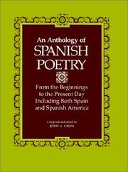 An Anthology of Spanish poetry : from the beginnings to the present day, including both Spain and Spanish America /