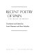 Recent poetry of Spain : a bilingual anthology /